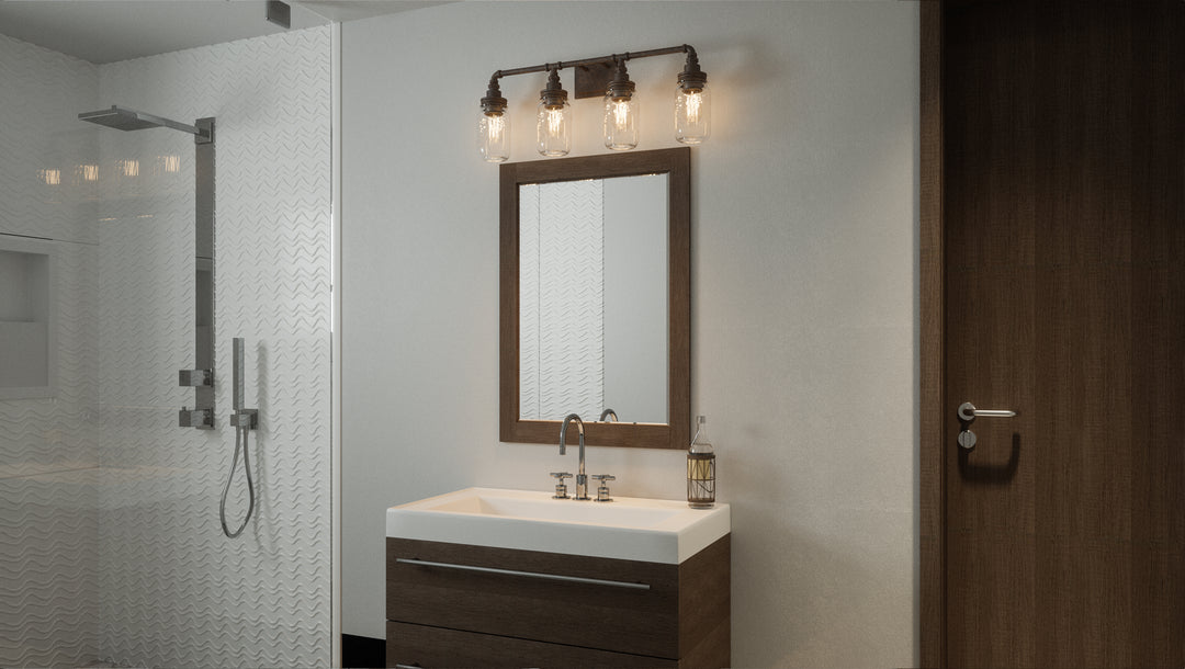 Quoizel Four Light Bath Fixture