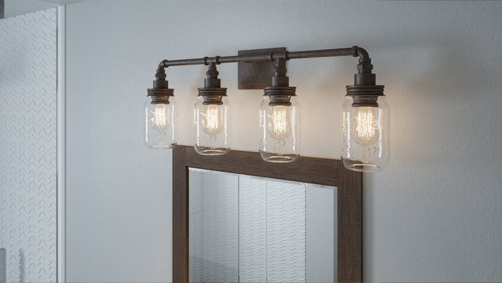 Quoizel Four Light Bath Fixture