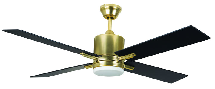 Teana 52" Ceiling Fan in Satin Brass