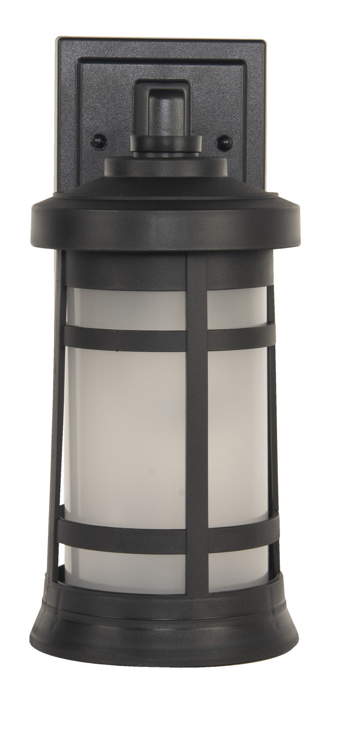 Resilience Lanterns One Light Outdoor Wall Lantern in Textured Black