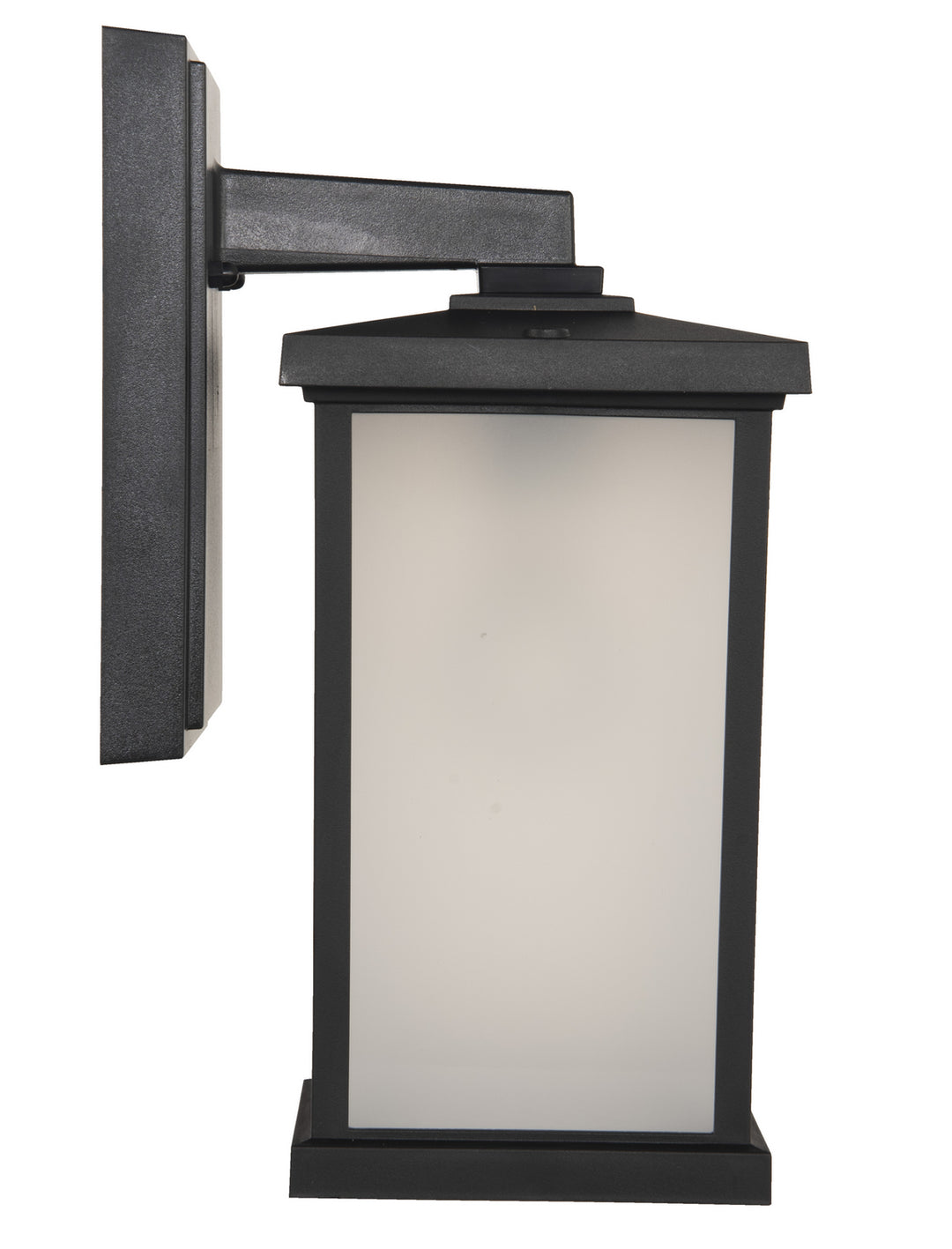 Resilience Lanterns One Light Outdoor Wall Lantern in Textured Black