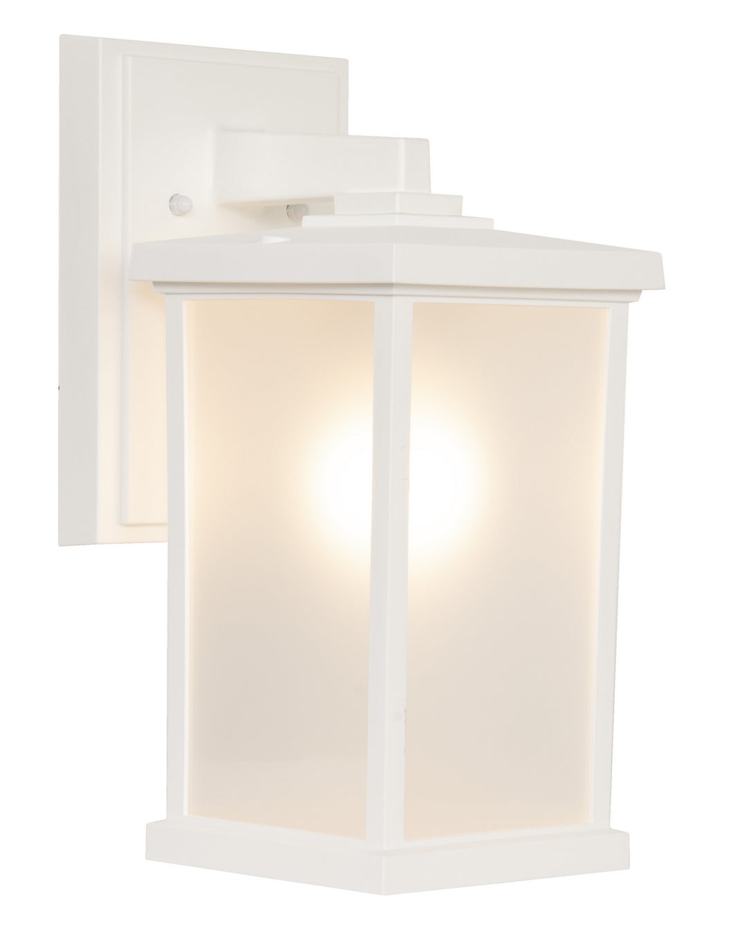 Resilience Lanterns One Light Outdoor Wall Lantern in Textured White