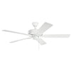 Kichler Basics Pro Patio | 52" Damp-Rated Ceiling Fan