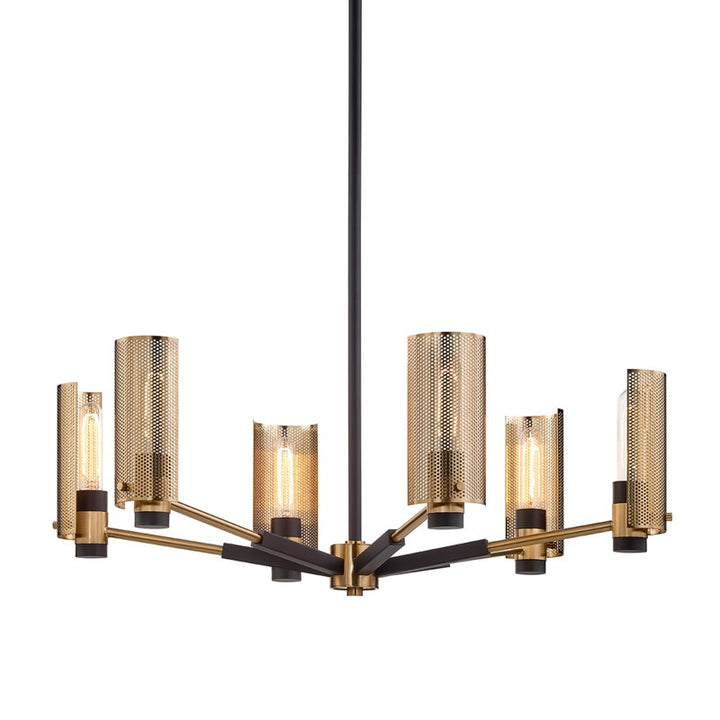 Troy Lighting Six Light Chandelier