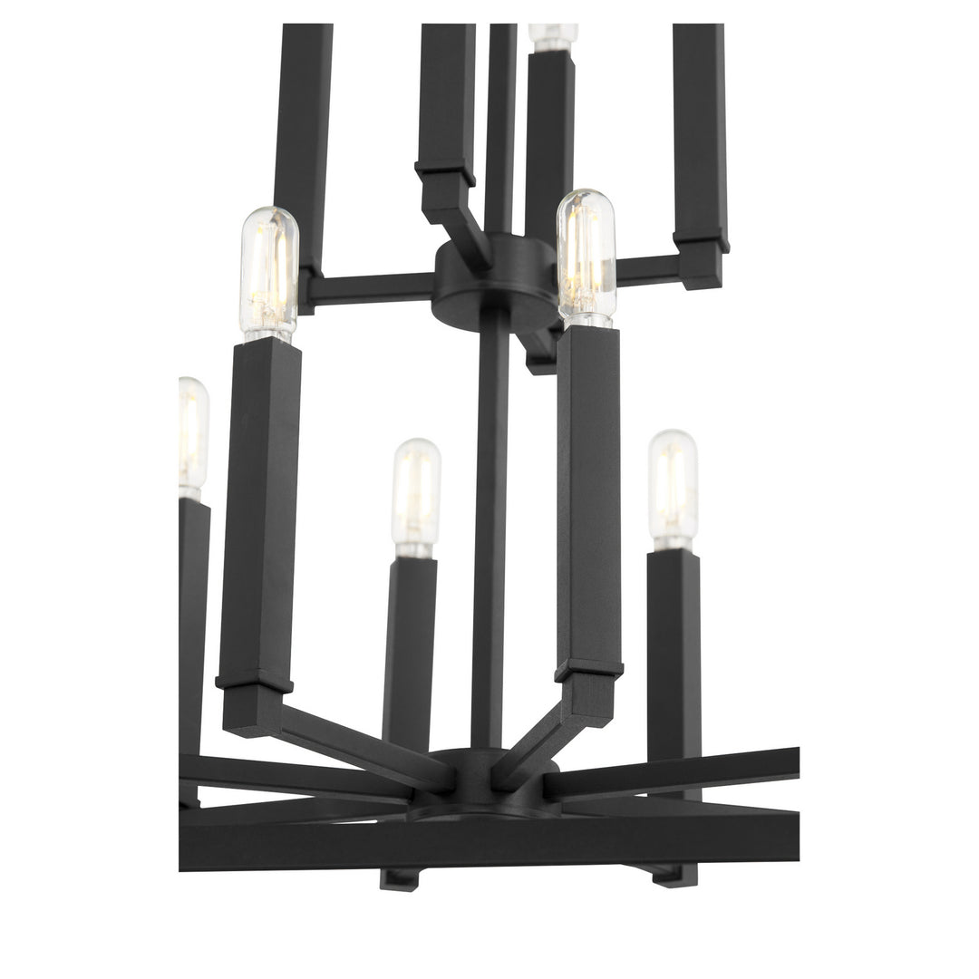 Quorum 12 Light Entry Pendant