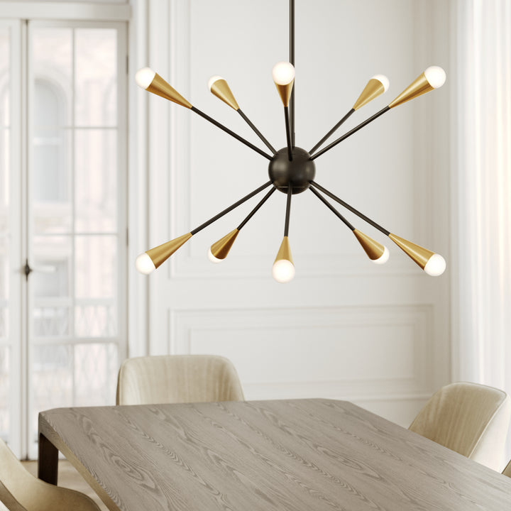 Visual Comfort Studio Ten Light Chandelier