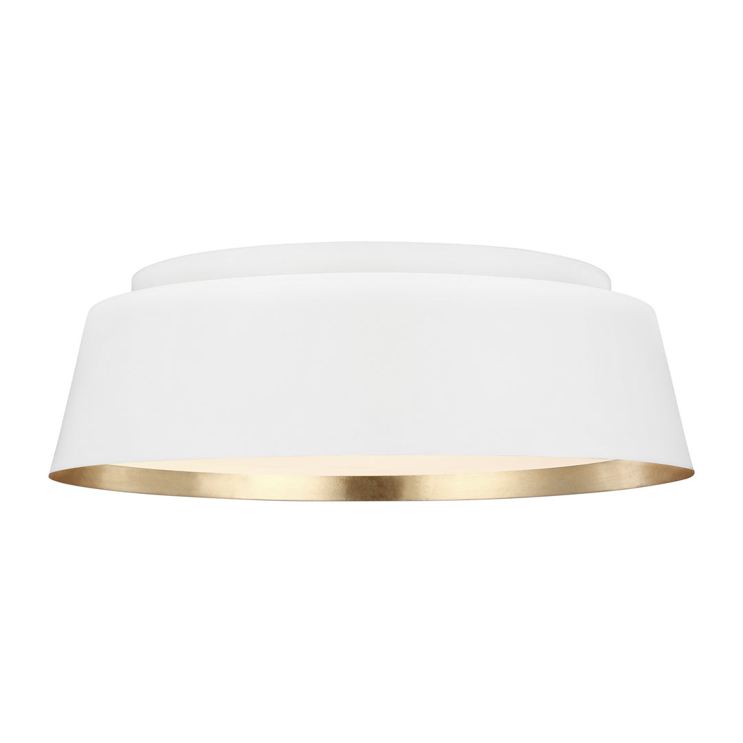 Visual Comfort Studio Three Light Flush Mount