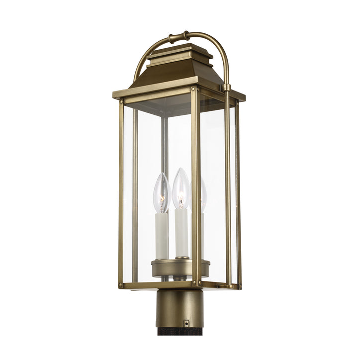 Visual Comfort Studio Three Light Post Lantern