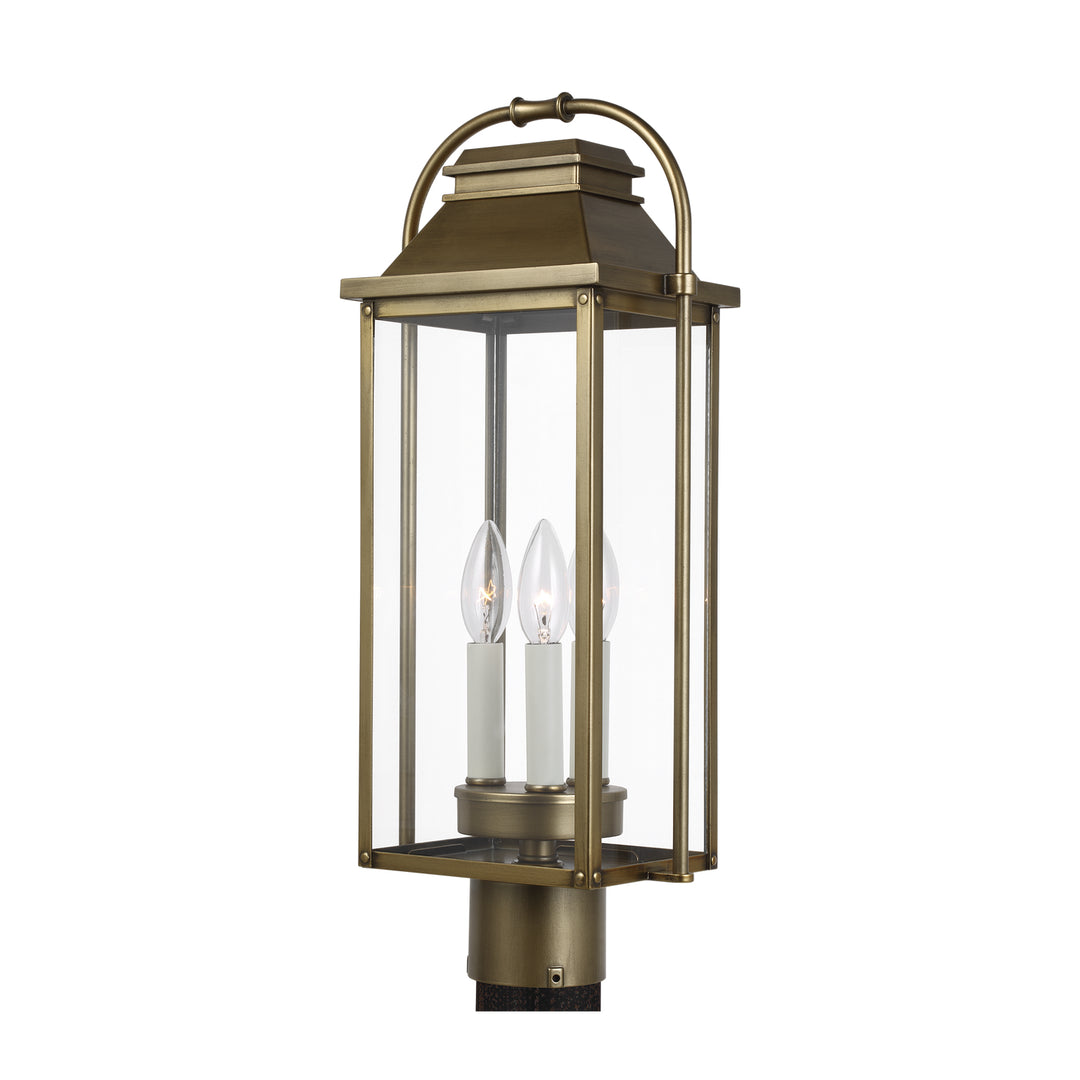 Visual Comfort StudioWellsworthThree Light Post Lantern