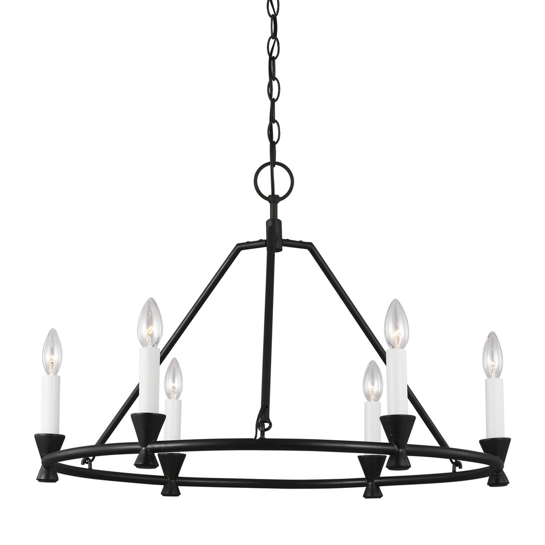 Visual Comfort Studio Six Light Chandelier