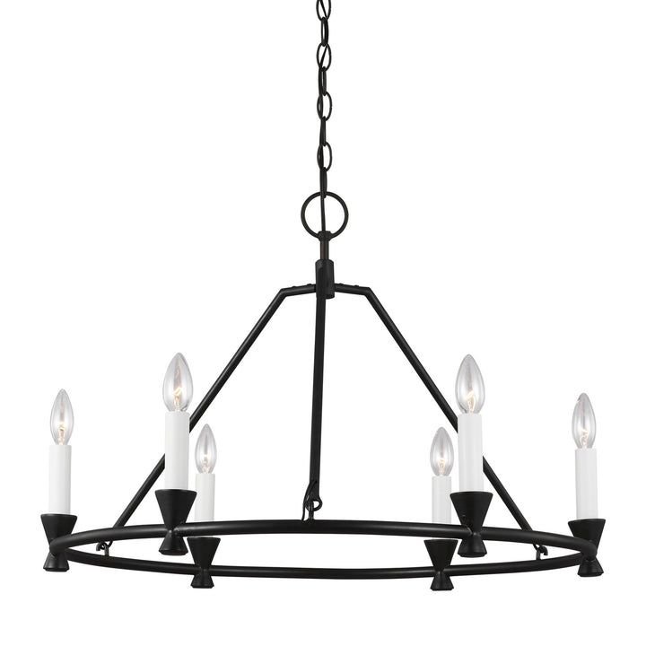 Visual Comfort Studio Six Light Chandelier