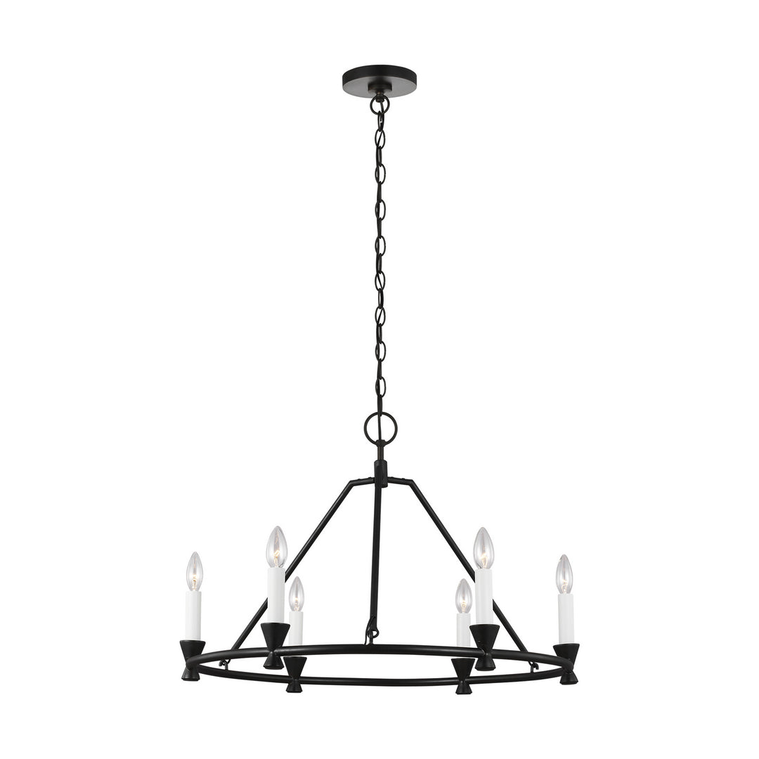 Visual Comfort Studio Six Light Chandelier