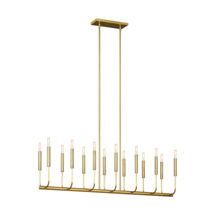 Visual Comfort Studio 14 Light Linear Chandelier