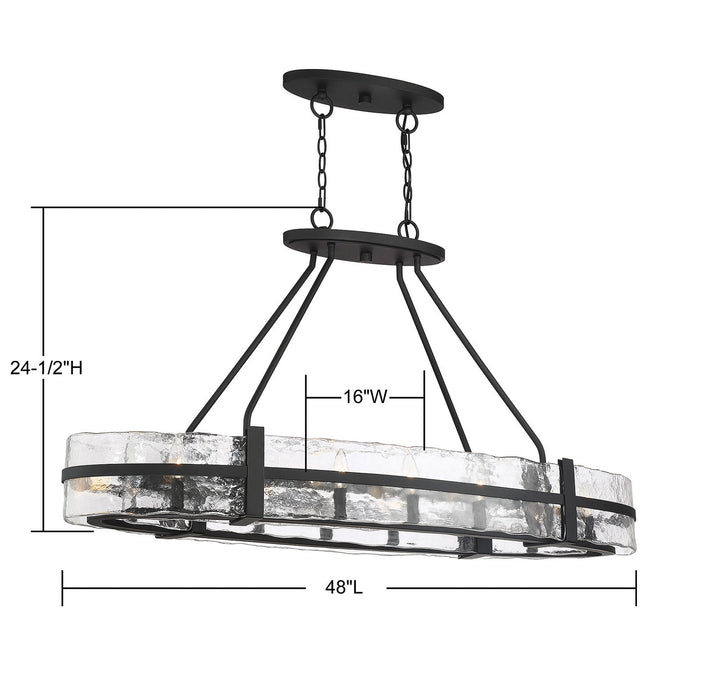 Savoy House Hudson Ten Light Chandelier