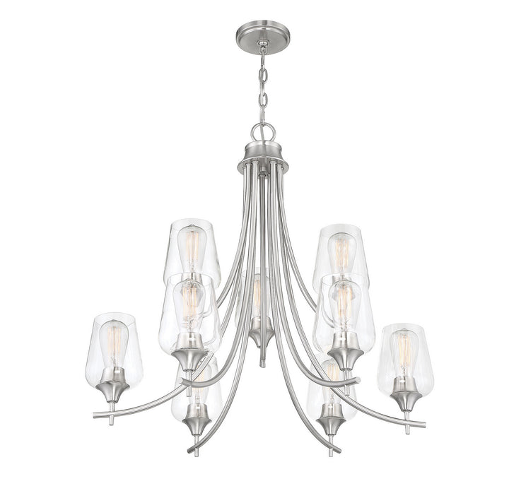 Savoy House Octave Nine Light Chandelier