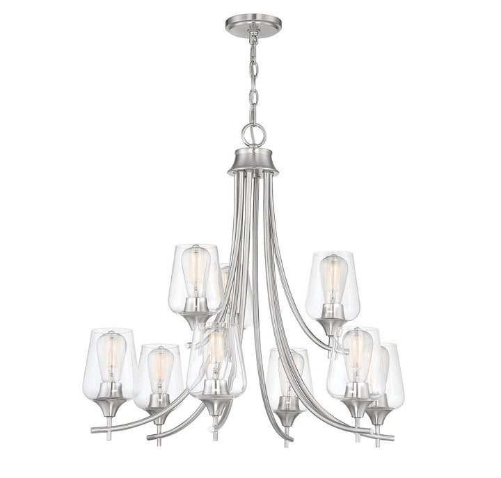 Savoy House Octave Nine Light Chandelier