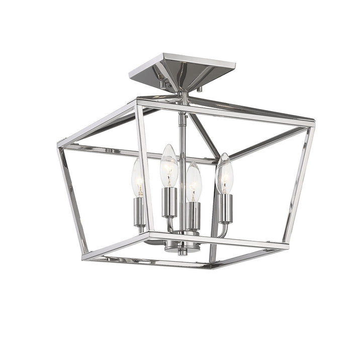 Savoy House Townsend Four Light Semi-Flush Mount