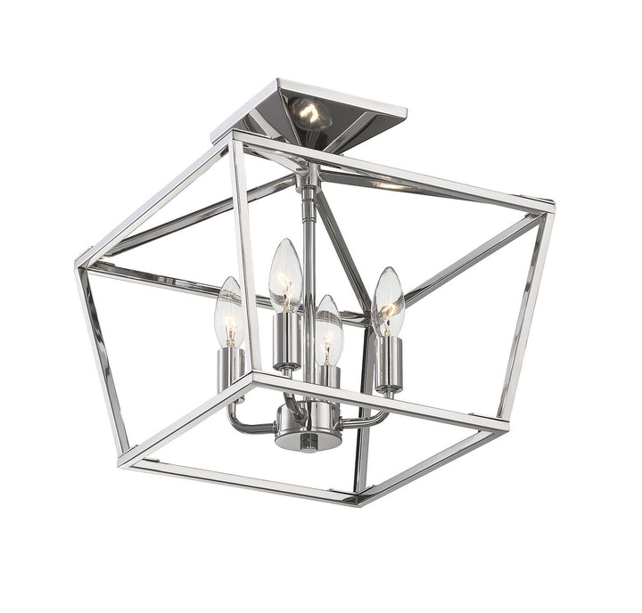 Savoy House Townsend Four Light Semi-Flush Mount