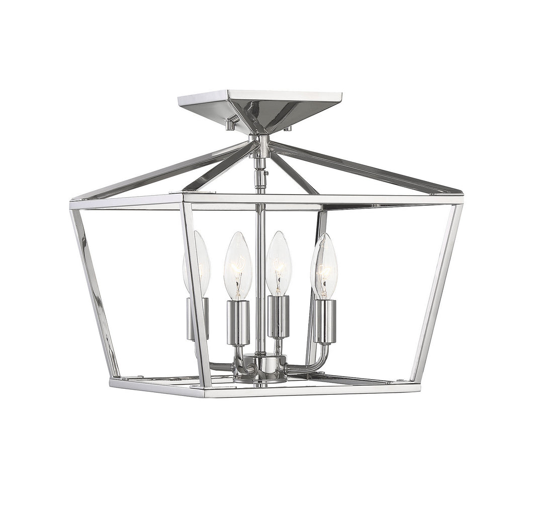 Savoy House Townsend Four Light Semi-Flush Mount