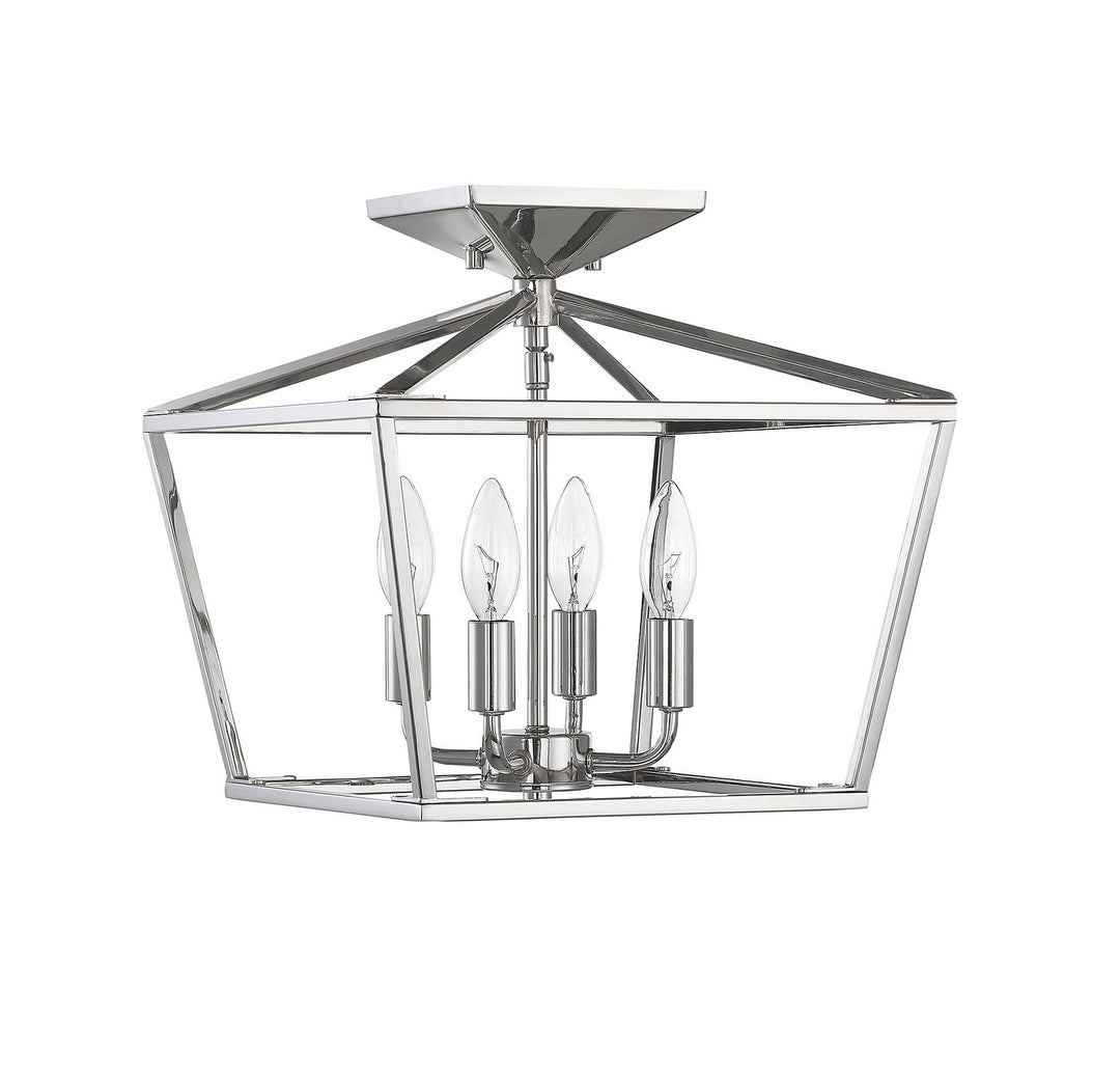 Savoy House Townsend Four Light Semi-Flush Mount