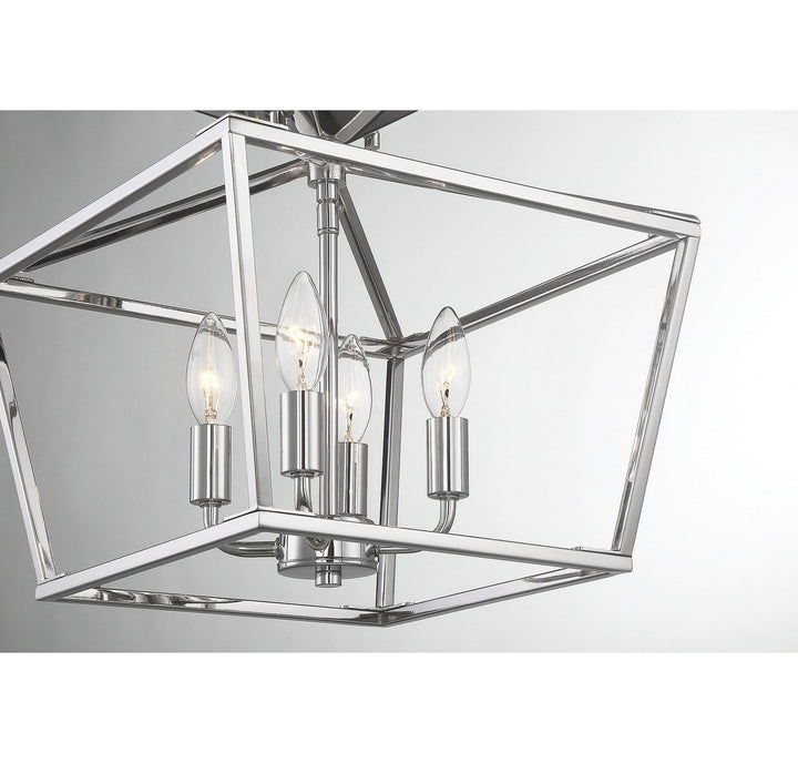 Savoy House Townsend Four Light Semi-Flush Mount