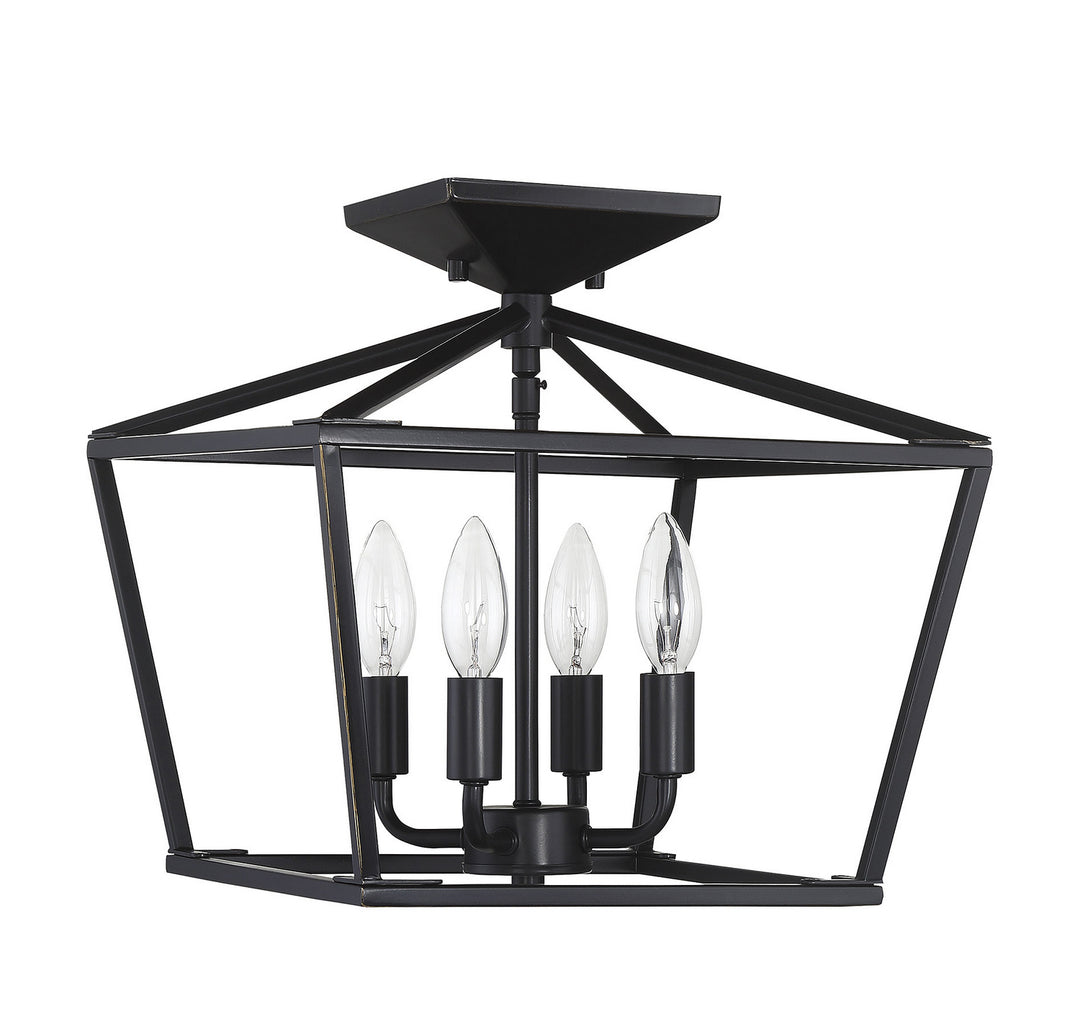 Savoy House Townsend Four Light Semi-Flush Mount