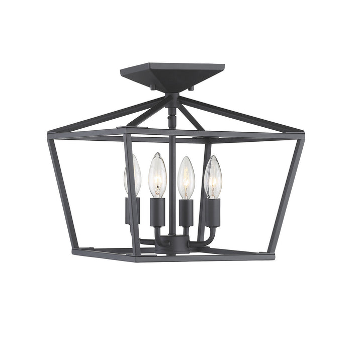 Savoy House Townsend Four Light Semi-Flush Mount