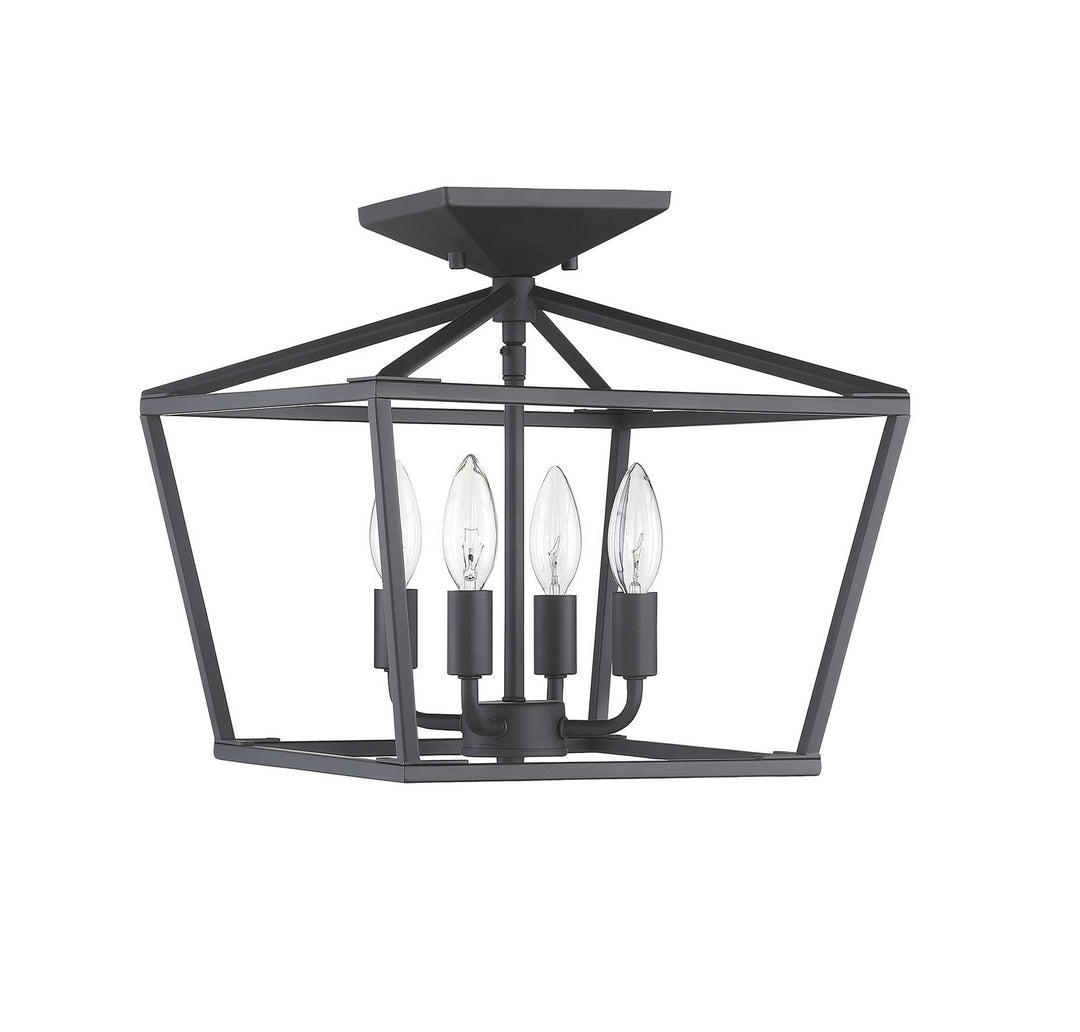 Savoy House Townsend Four Light Semi-Flush Mount