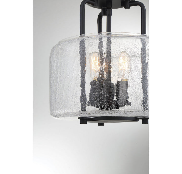 Savoy House Avalon Three Light Semi-Flush Mount