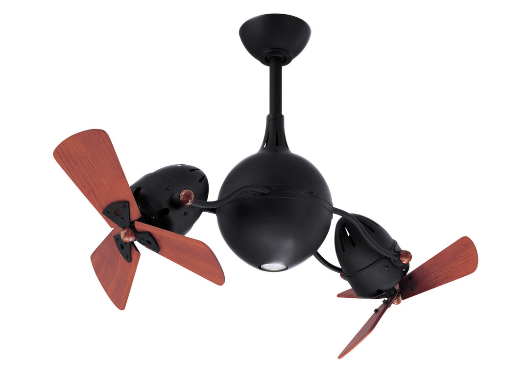 Matthews Fan Company Acqua 38" Indoor/Outdoor LED Rotational Ceiling Fan with Remote