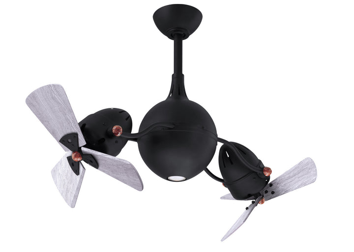 Matthews Fan Company Acqua 38" Indoor/Outdoor LED Rotational Ceiling Fan with Remote