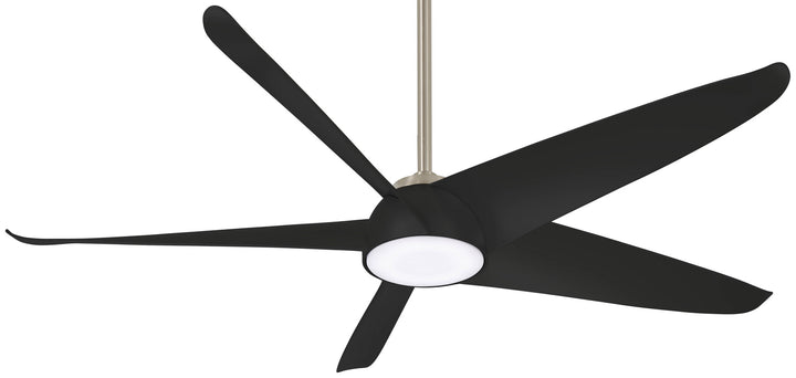 Minka Aire Ellipse 60" DC Ceiling Fan with 20W LED Light and 6 Speed Remote Control