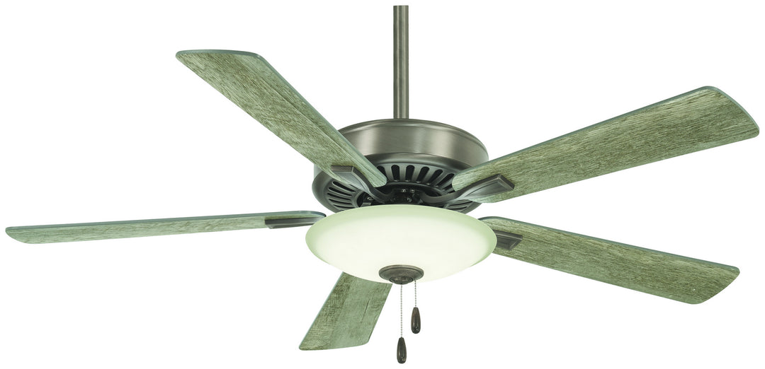 Minka Aire Contractor 52" Ceiling Fan With 26W Dimmable LED Light and Remote Control