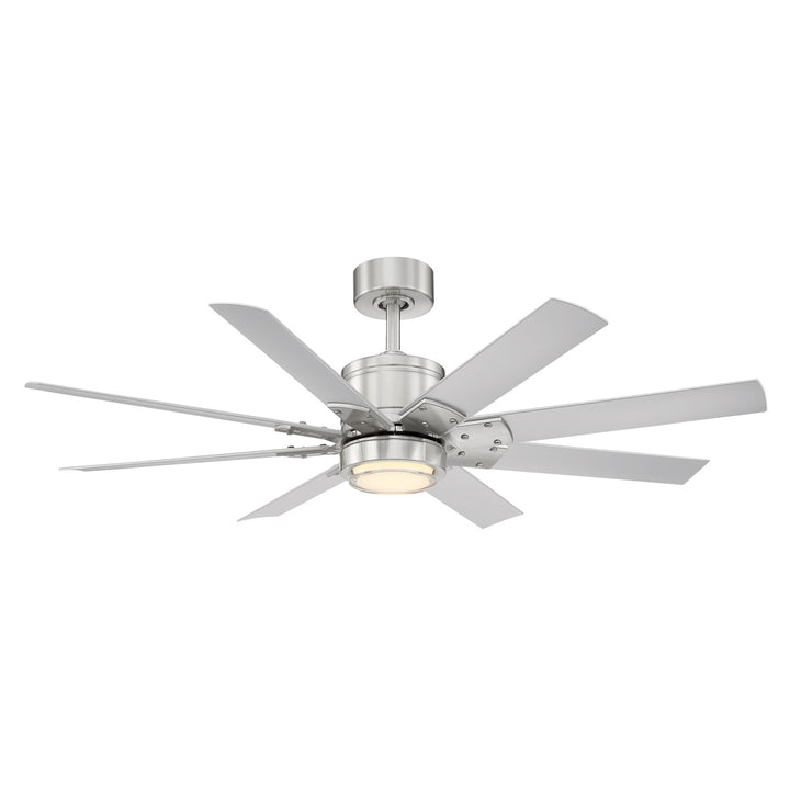 Modern Forms Fans Renegade Smart Outdoor DC Ceiling Fan with 19.5W CCT LED and remote control