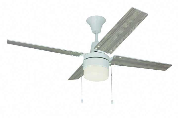 Craftmade Connery 48" Pull Chain Ceiling Fan with 16W Dimmable LED Light