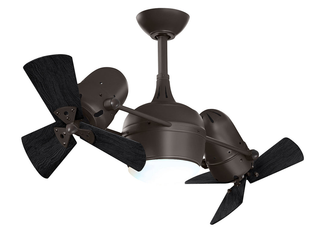 Matthews Fan Company Dagny LK 41" Indoor/Outdoor 18W LED Rotational Ceiling Fan with Remote