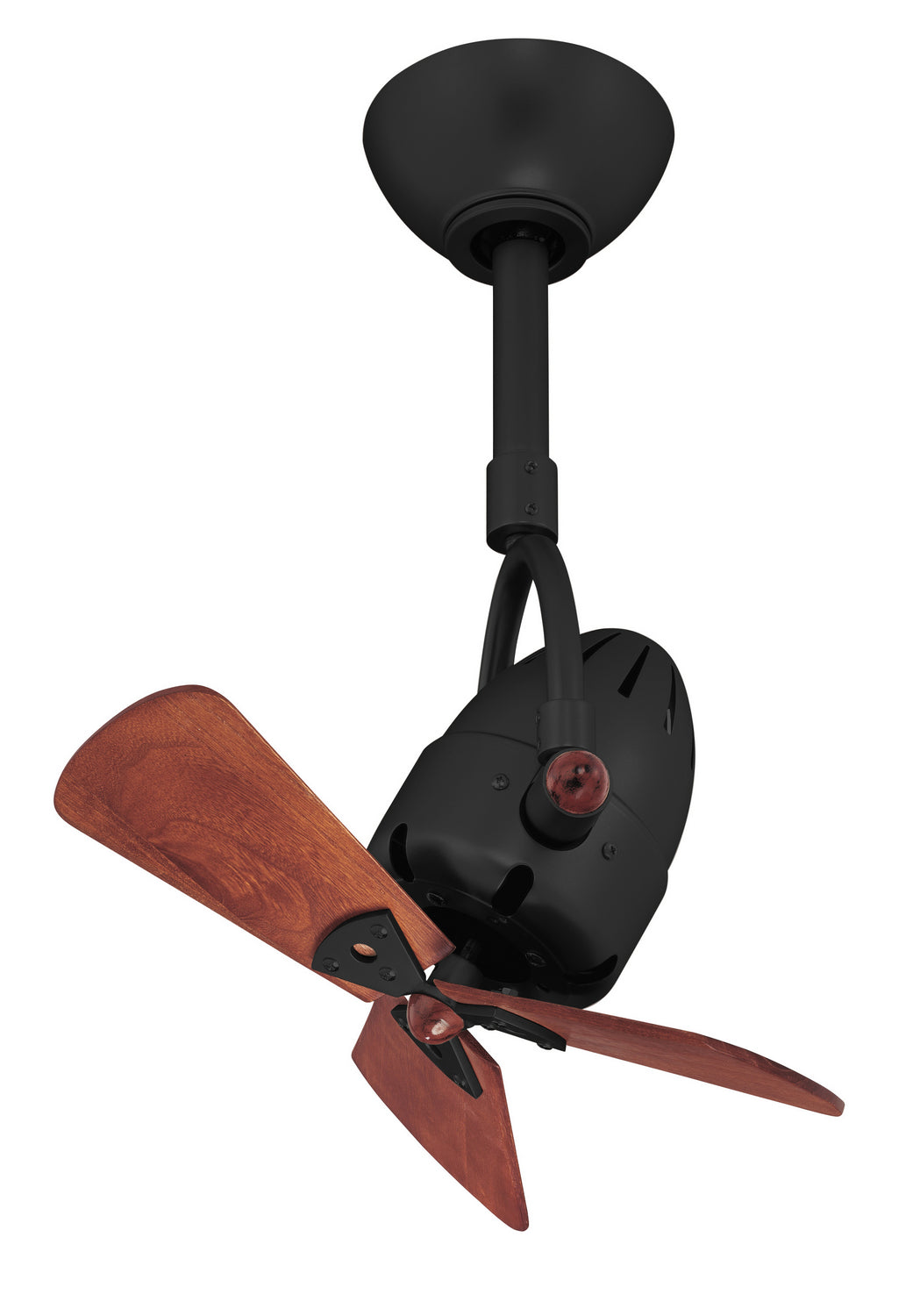 Matthews Fan Company Diane 16" Indoor/Outdoor Directional Ceiling Fan with Remote