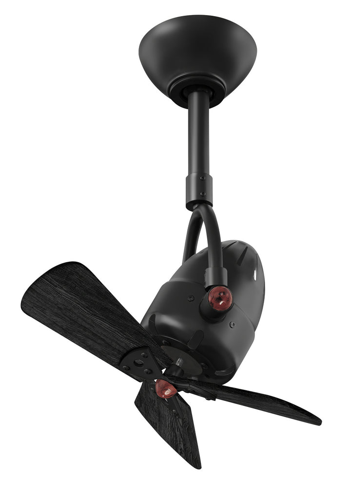 Matthews Fan Company Diane 16" Indoor/Outdoor Directional Ceiling Fan with Remote