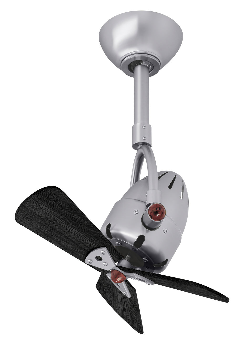 Matthews Fan Company Diane 16" Indoor/Outdoor Directional Ceiling Fan with Remote