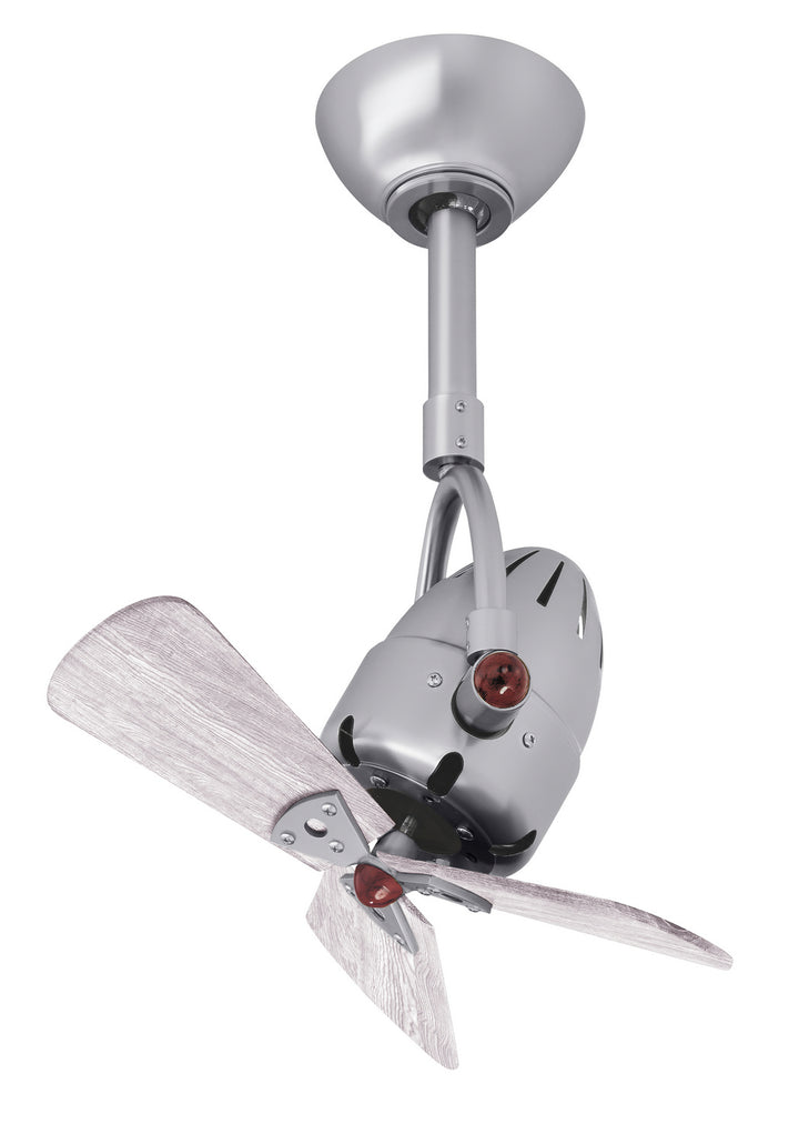 Matthews Fan Company Diane 16" Indoor/Outdoor Directional Ceiling Fan with Remote