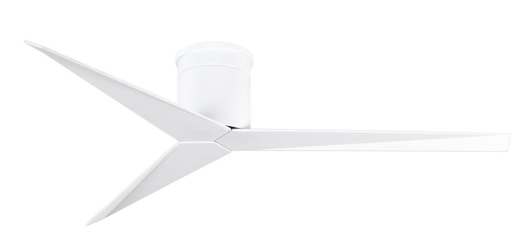 Matthews Fan Company Eliza H 56" Indoor/Outdoor Flushmount DC Ceiling Fan with Remote and Wall Control