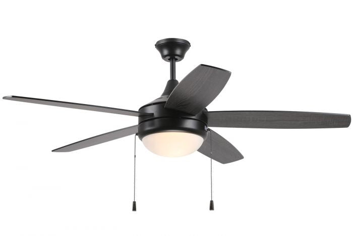 Craft Phaze Energy Star 5 Blade 52" Pull Chain DC Ceiling Fan with LED Light