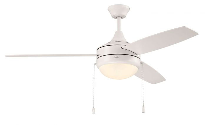 Craft Phaze Energy Star 3 Blade 52" Pull Chain DC Ceiling Fan with LED Light