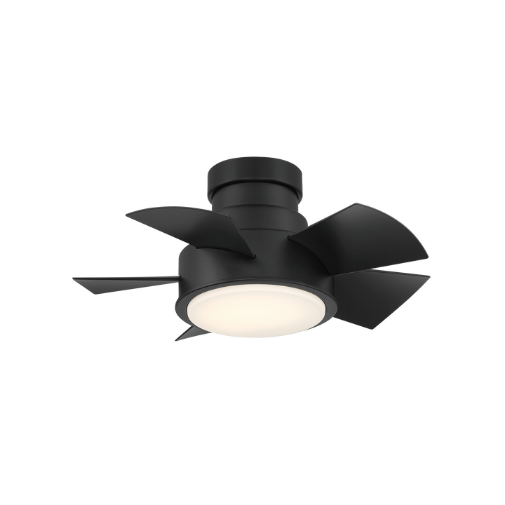 Modern Forms Fan Vox Flush Smart Outdoor DC Ceiling Fan with 23.5W CCT LED and Remote