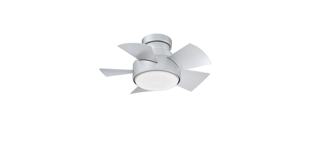 Modern Forms Fan Vox Flush Smart Outdoor DC Ceiling Fan with 23.5W CCT LED and Remote