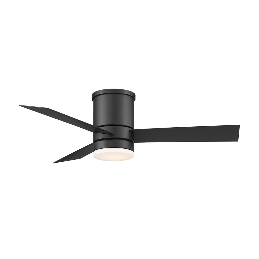 Modern Forms Fan Axis Smart Outdoor DC Flushmount Ceiling Fan with 19.5W CCT LED and Remote