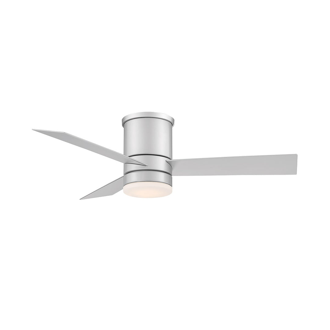 Modern Forms Fan Axis Smart Outdoor DC Flushmount Ceiling Fan with 19.5W CCT LED and Remote