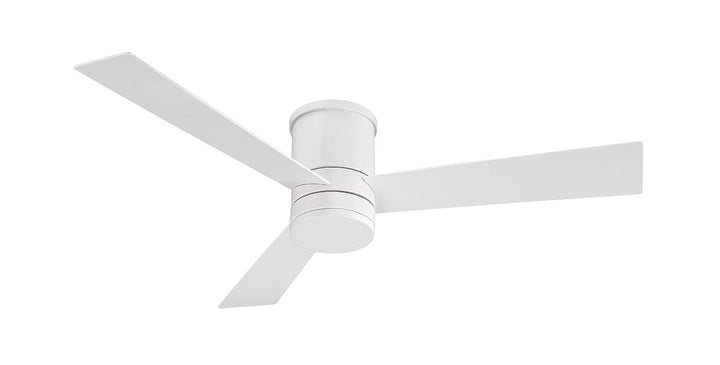 Modern Forms Fan Axis Smart Outdoor DC Flushmount Ceiling Fan with 19.5W CCT LED and Remote