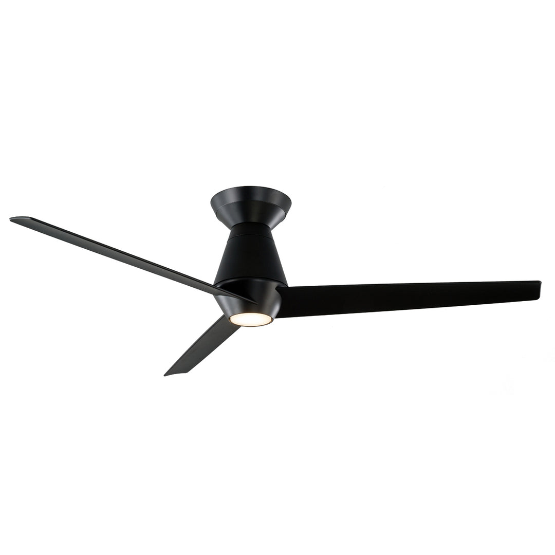 Modern Forms Fan Slim 52" Smart Outdoor DC Flushmount Ceiling Fan with 11.5W CCT LED and Remote