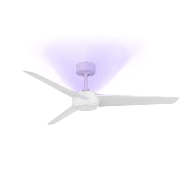 Modern Forms Fan Ultra Violet 54" Smart Indoor/Outdoor DC Ceiling Fan with 16.5W LED and Remote